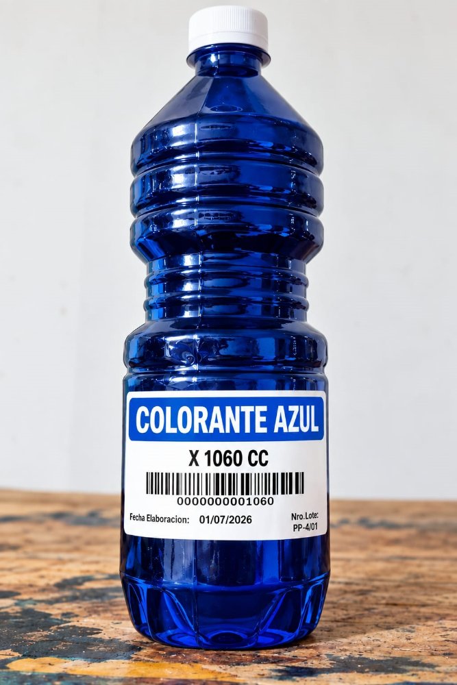 Colorante azul 1l