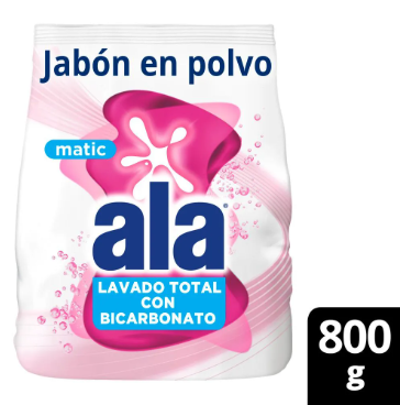 JABON EN POLVO ALA L.MANO 800G
