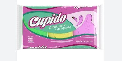 jabon tocador cupido x 3un