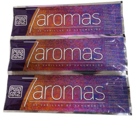 Sahumerio 7 aromas
