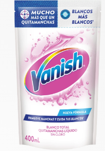 VANISH ROPA BLANCA