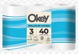 rollo cocina OKEY 3X40p