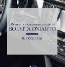 OXIAUTO AROMATIZANTE EN BOLSITAS