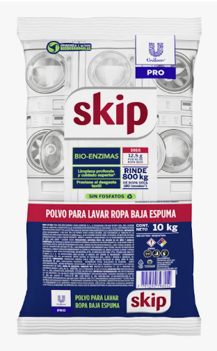 JABON EN POLVO SKIP 10KG