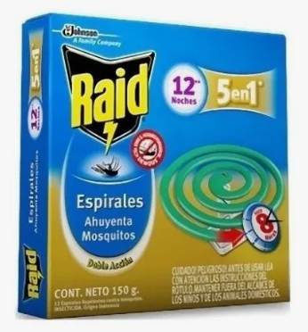 Espiral Raid verde x 12un