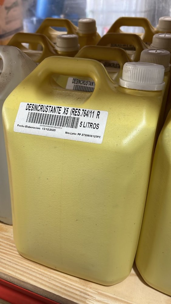 DESINCRUSTANTE REGULADOR PH 5L