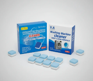 Pastilla para limpiar lavarropas caja x 12u