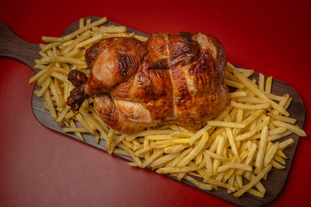 Pollo Entero + Papa 3000