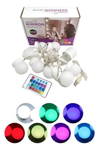 SET BOMBILLOS RGB