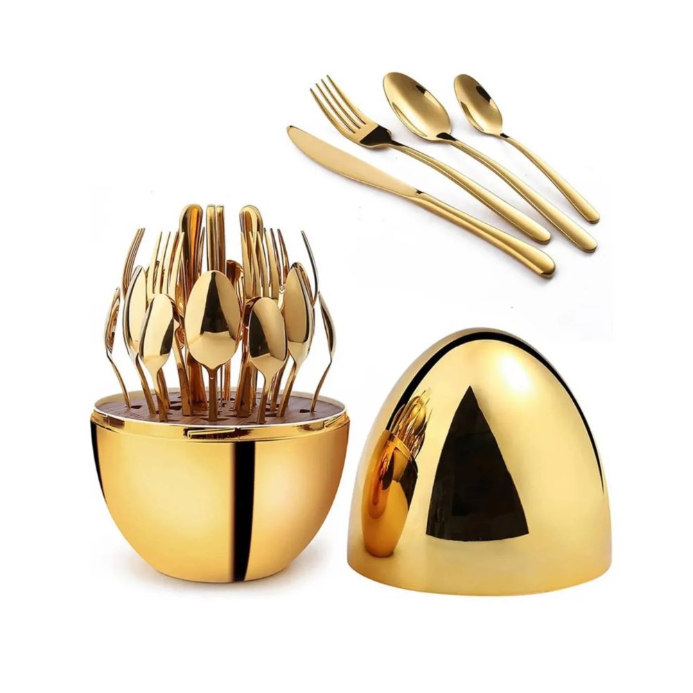 CUBIERO MODELO HUEVO 24 PIEZAS