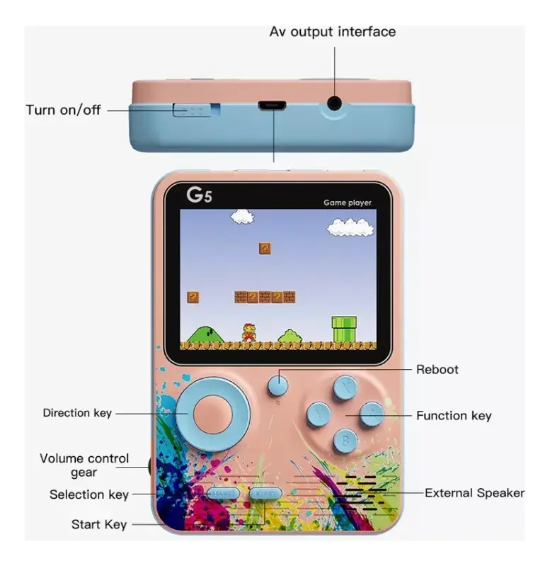 CONSOLA DE JUEGOS G5