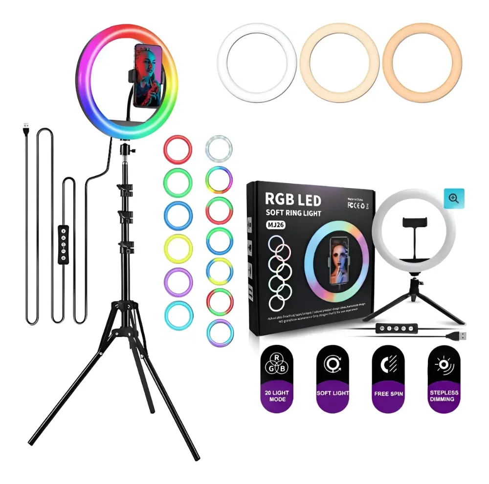 ARO DE LUZ RGB 33"