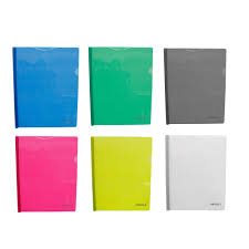 folder transparente de costilla