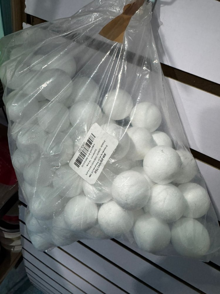 bolitas de unicel