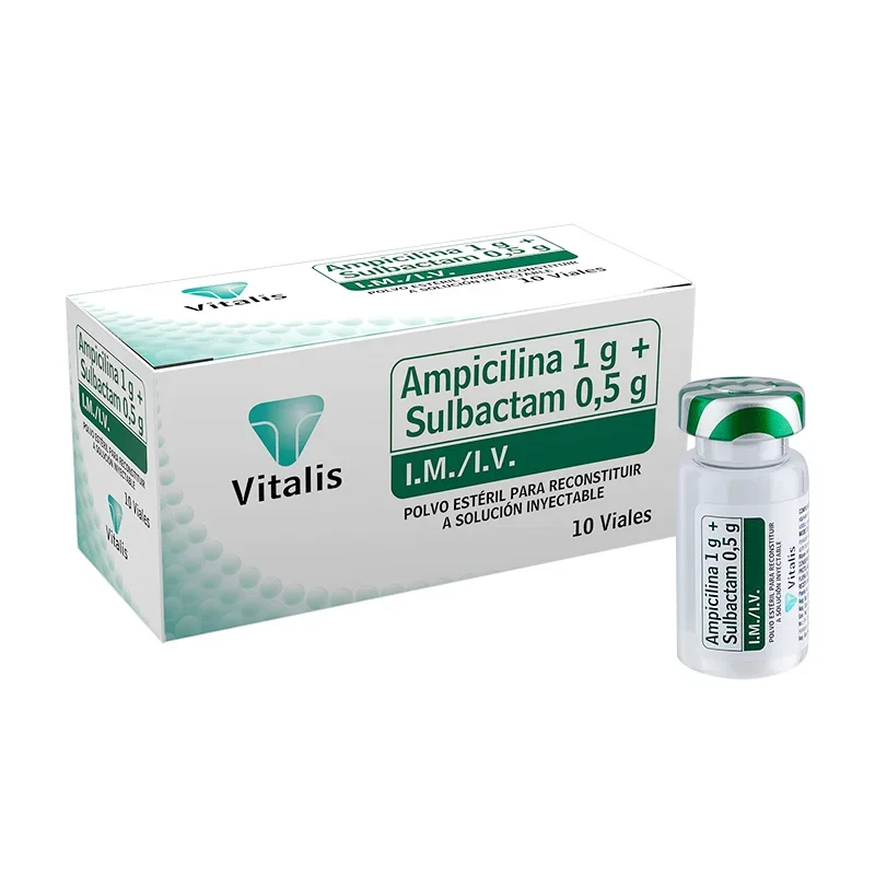 Ampicilina + sulbactam 1.5gr