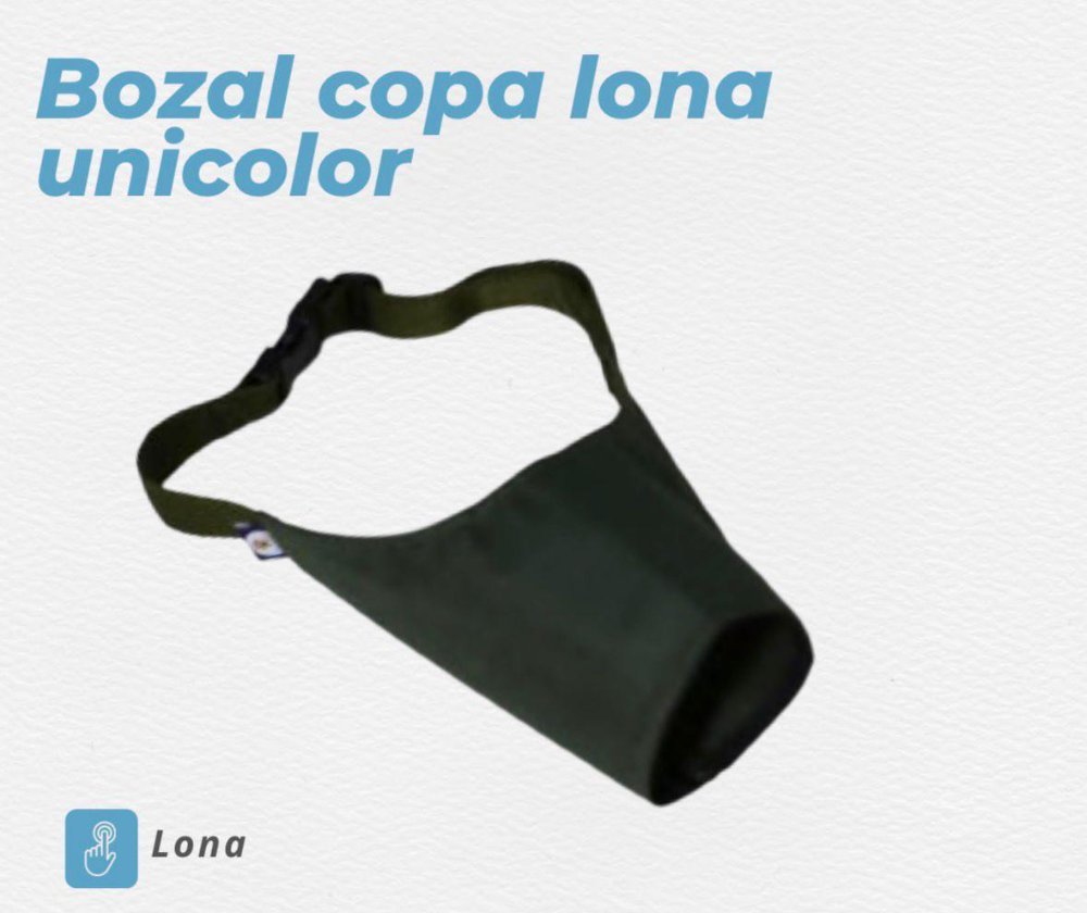 Bozal copa talla S Mistercan