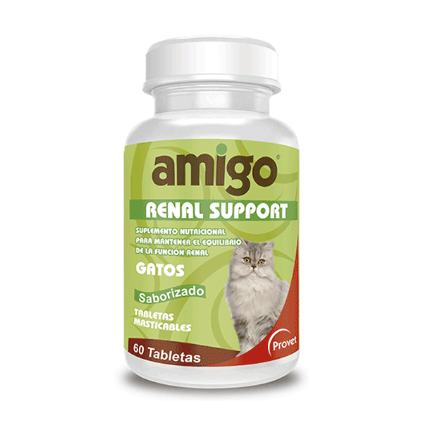 Amigo Cat Renal Support tabletas