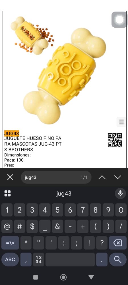 JUGUETE HUESO FINO PARA MASCOTAS JUG43 PTS BROTHERS
