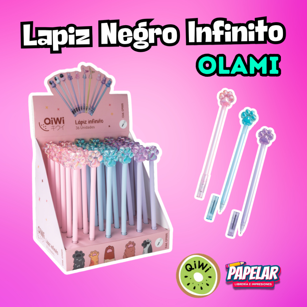 LAPIZ INFINITO HUELLITA QIWI