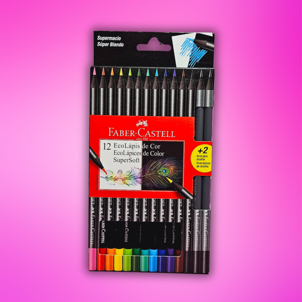 LAPICES SOFT FABER CASTELL X12