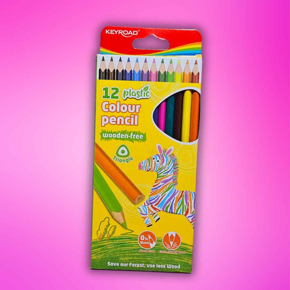 LAPICES DE COLORES X12 KEYROAD OLAMI