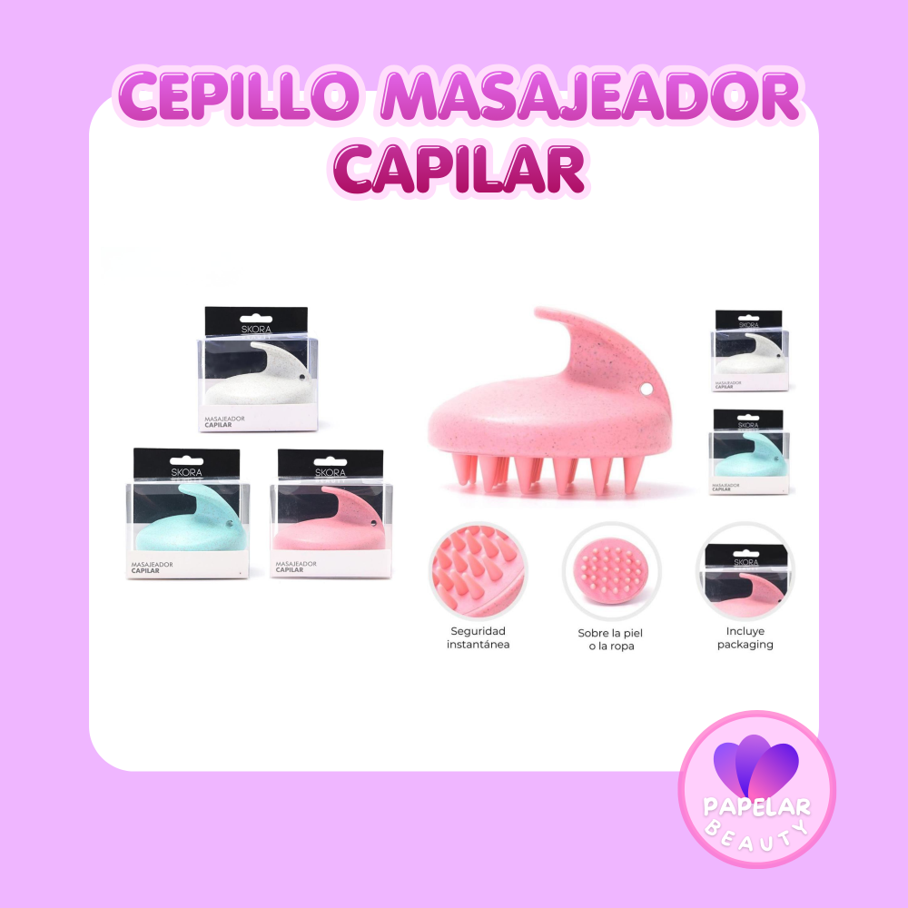 CEPILLO MASAJEADOR CAPILAR