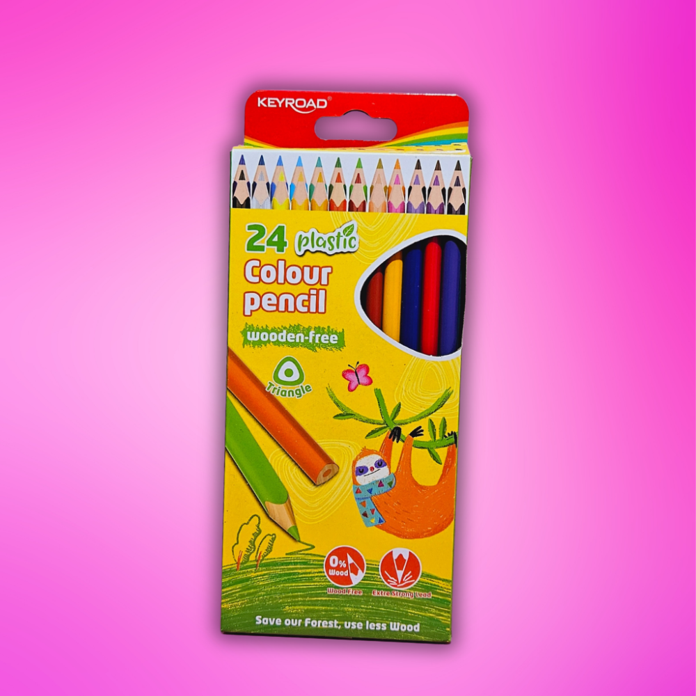 LAPICES DE COLORES X24 KEYROAD OLAMI