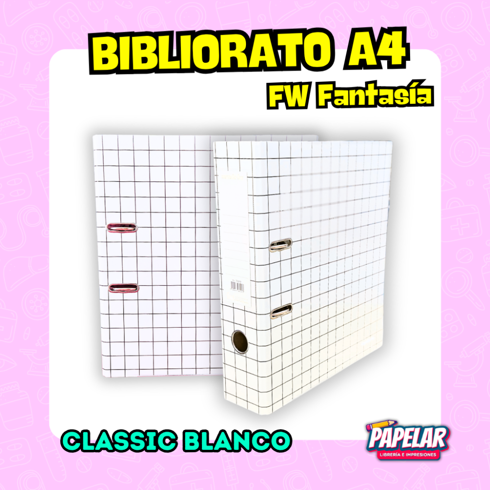 BIBLIORATO A4 FW CLASSIC