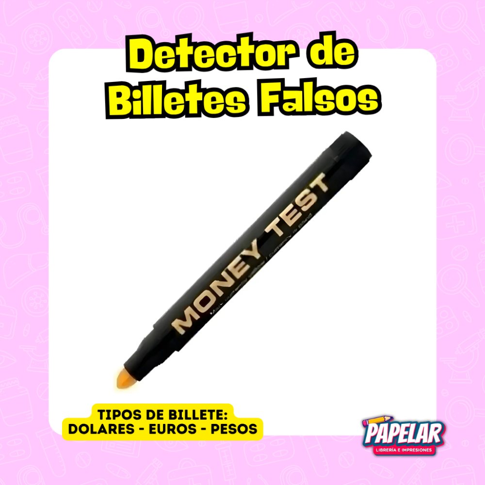 DETECTOR DE BILLETES TRABI MONEY TEST