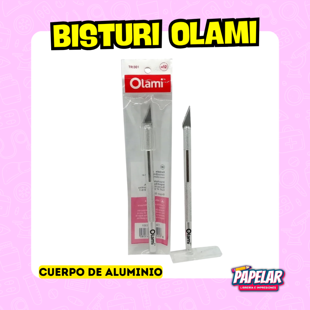 BISTURI CUTTER P/CALCAR OLAMI