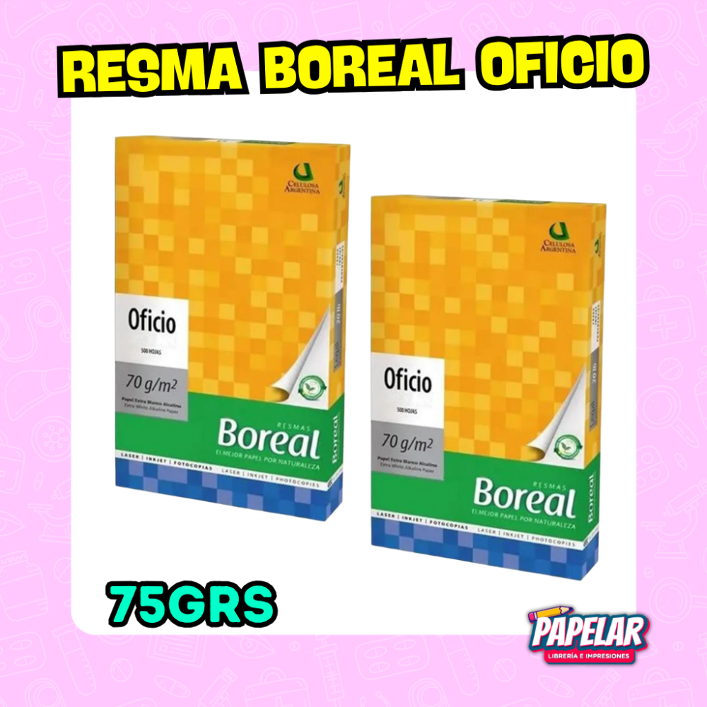 RESMA BOREAL OFICIO X75GRS