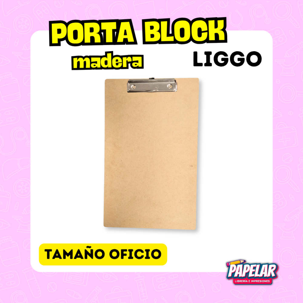 PORTABLOCK MADERA OFICIO LIGGO