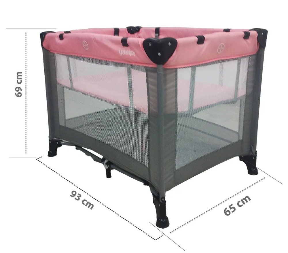 Cuna Corral Plegable con Bolsa de Viaje Tao