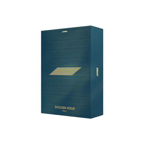 ÁLBUM ATEEZ GOLDEN HOUR PART 1 VER. BLUE