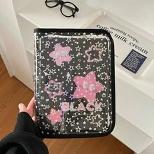 BINDER GANCHO HOLOGRAFICO DE CIERRE NEGRO