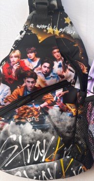 BOLSO BANDOLERO STRAY KIDS NEGRO