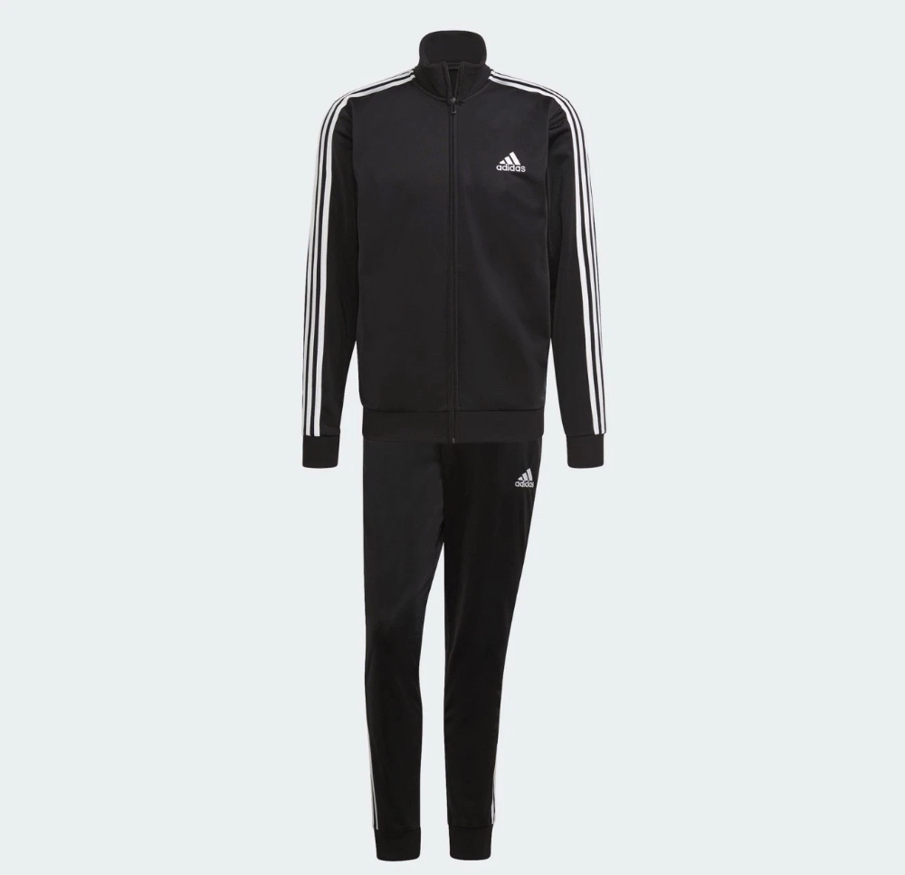 adidas Men's Essentials 3-Stripes Track Suit