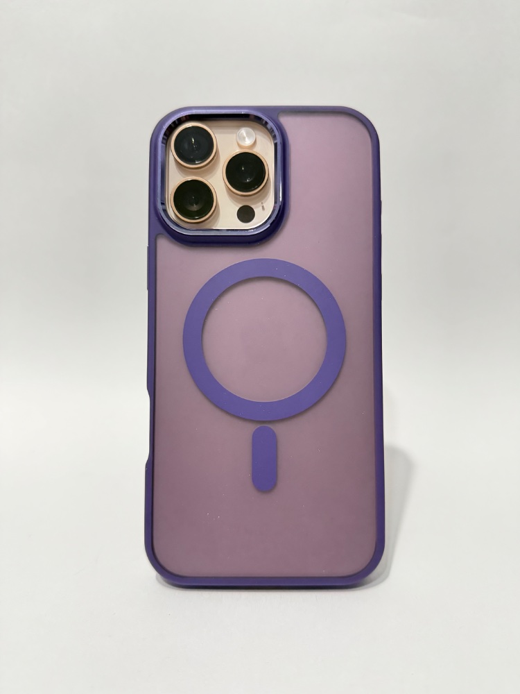MagSafe humo Morado 16 Pro Max
