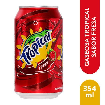 TROPICAL FRESA LATA 354 ml