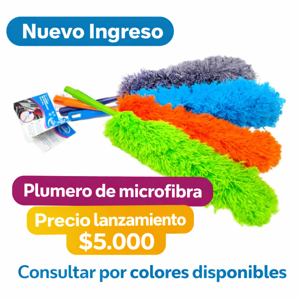 PLUMERO MICROFIBRA