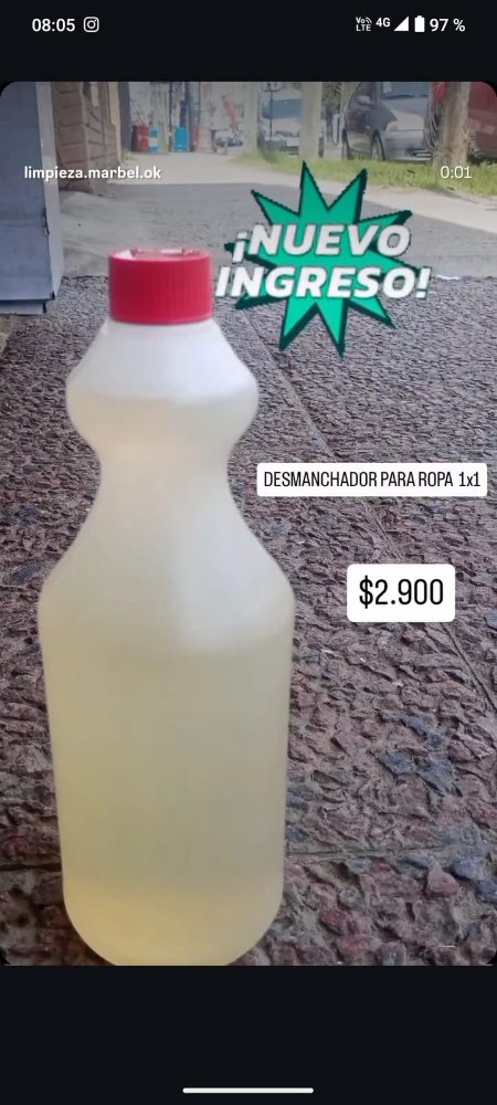 DESMANCHADOR LITRO