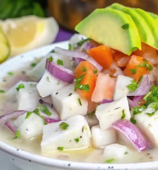Ceviche de pescado