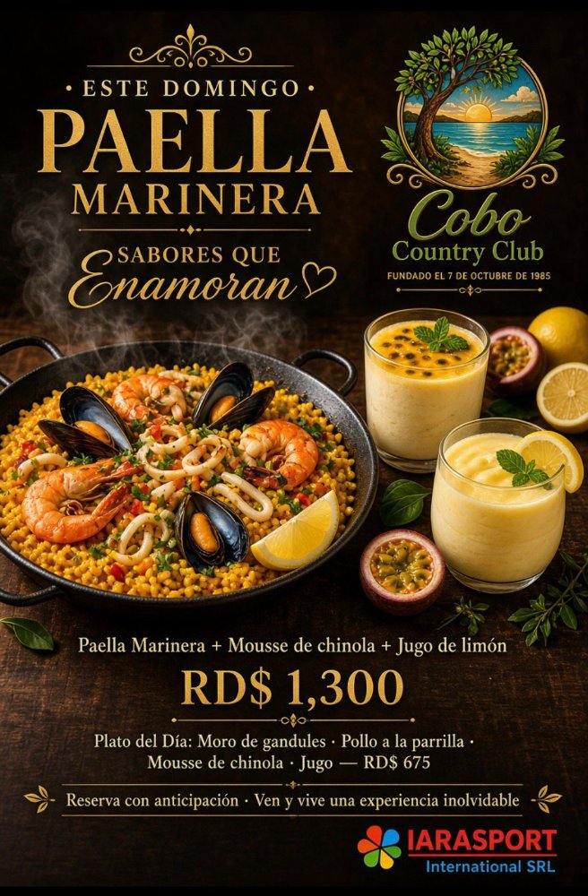 PAELLA DEL DOMINGO para 2 personas