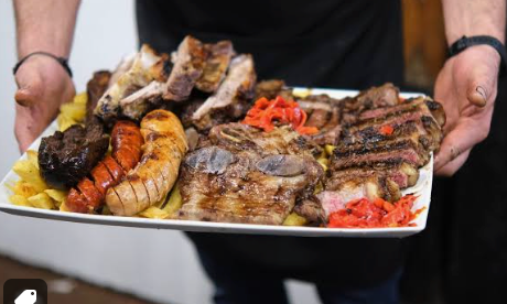 PARRILLA PARA 3 PERSONAS