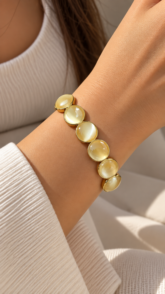 Pulsera circular melón