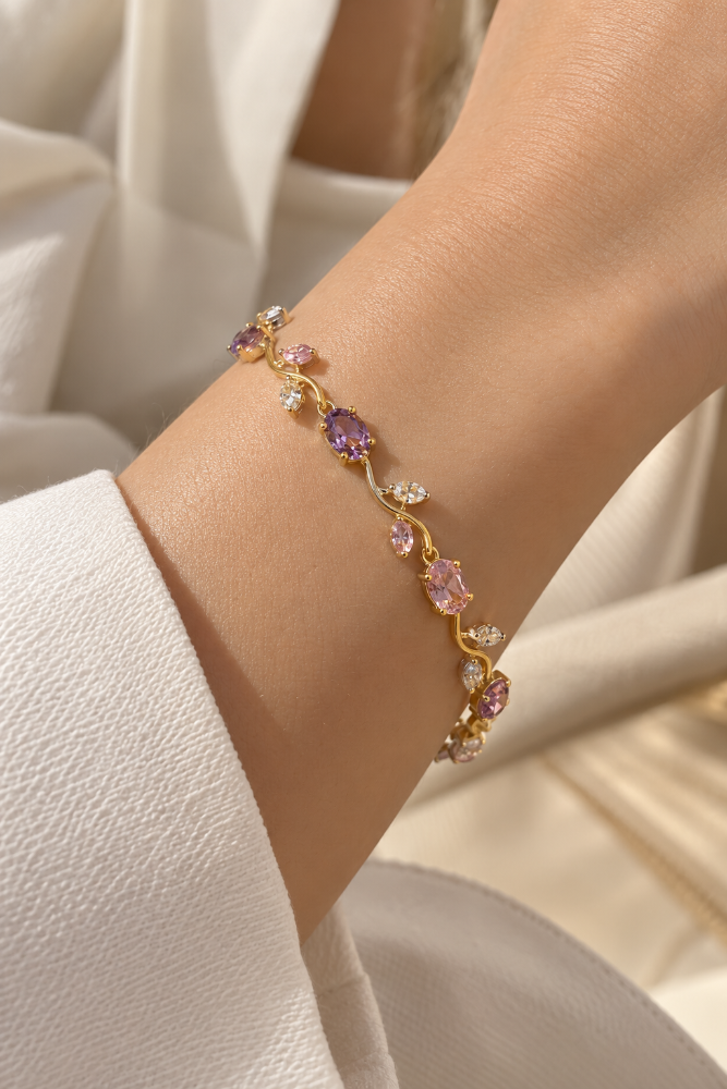 Pulsera tulipán colores