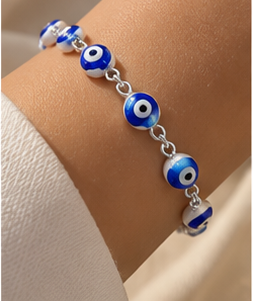 Pulsera ojo turco azul