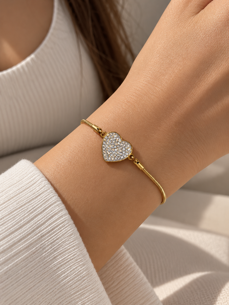Pulsera regulable Corazon