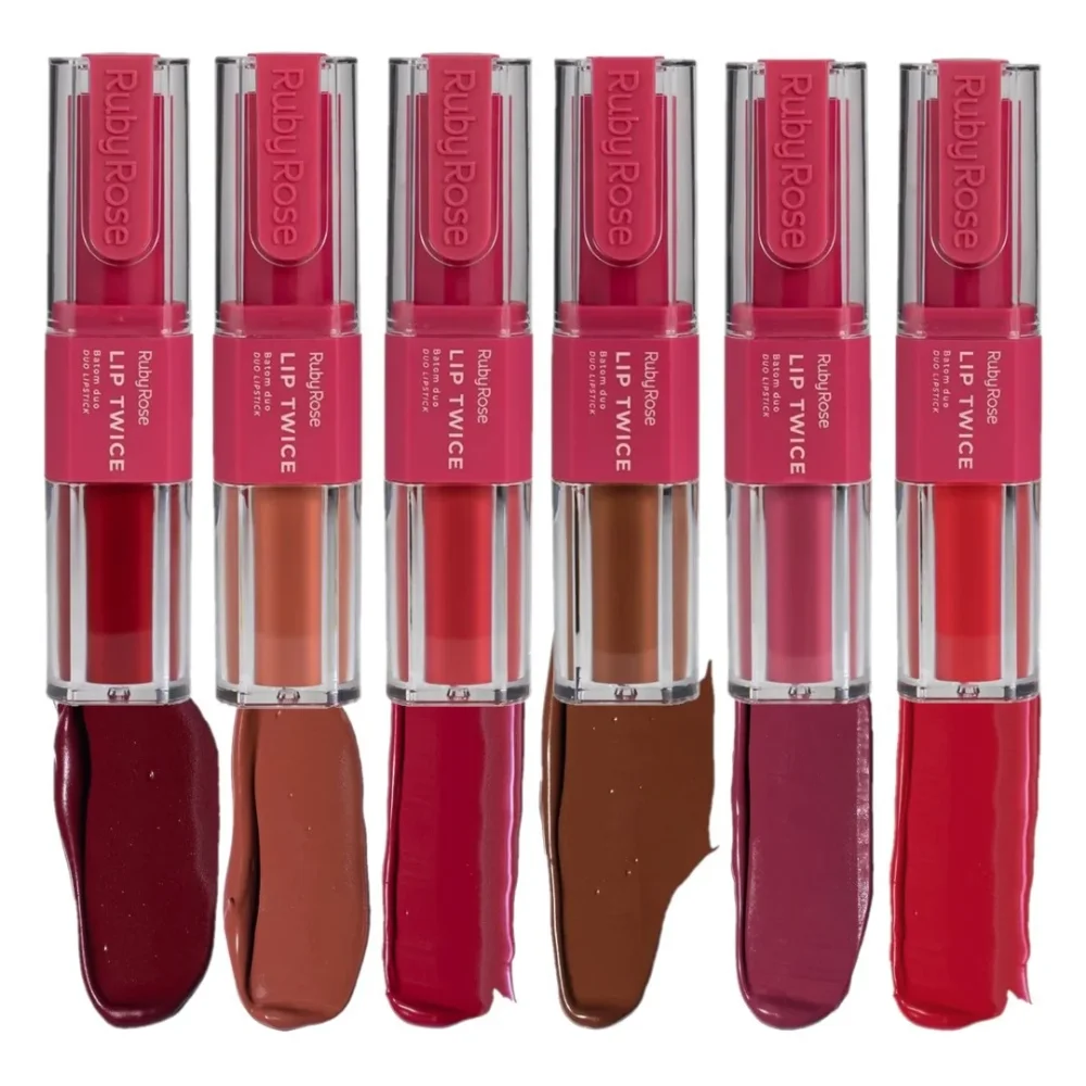 Labial duo Lip Twice Ruby Rose