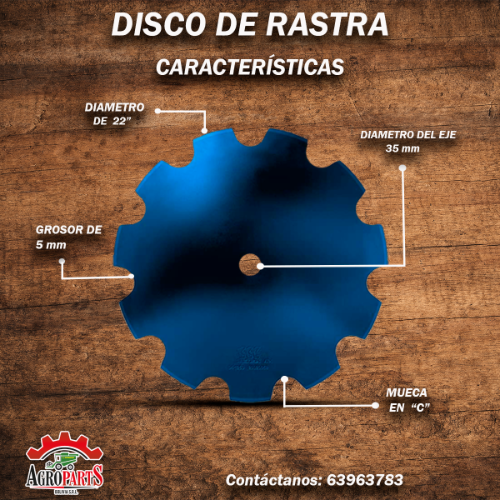 Disco Dentado  22" x 5mm